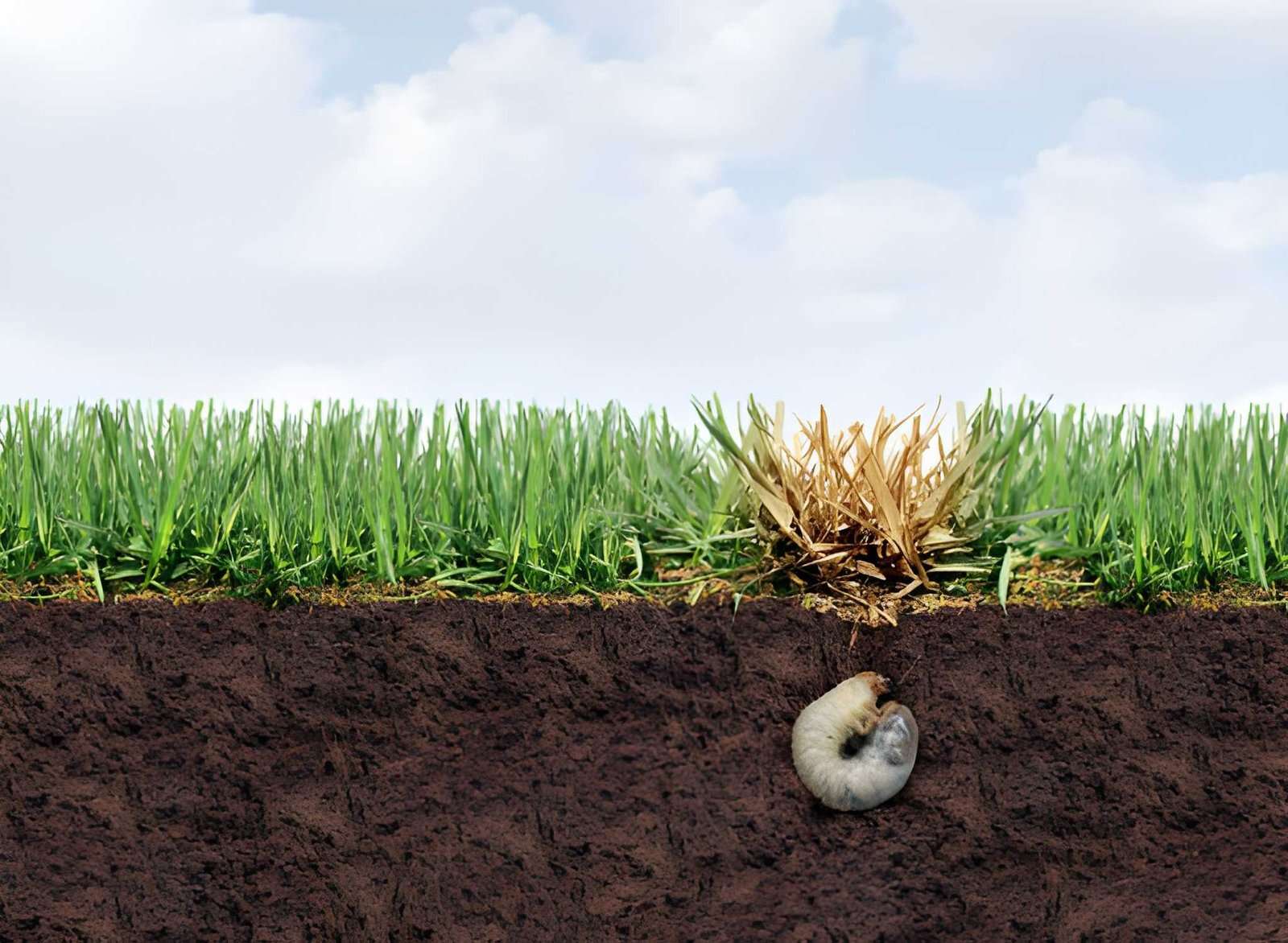 lawn grubs control